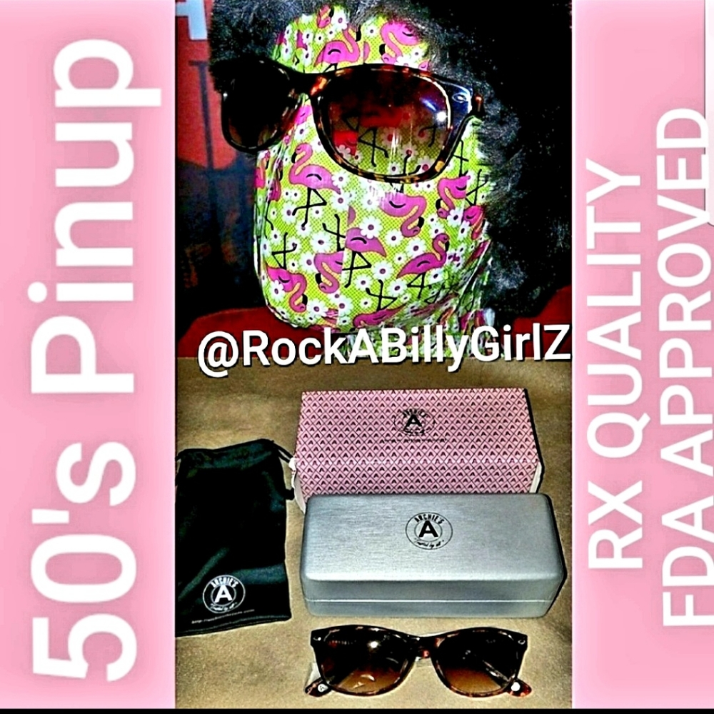 Tatyana April Vintage 1950's Pinup RX QUALITY Lenses FDA Approved